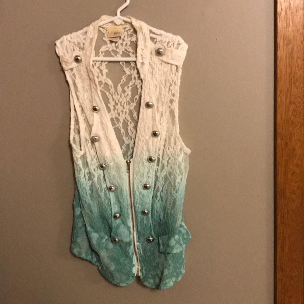 Lacy vest
